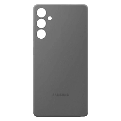 Клип-кейс (накладка) для Samsung Galaxy A35 пластик, силикон, серый