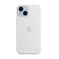 Клип-кейс (накладка) Silicone Case для Apple iPhone 14 силикон, белый