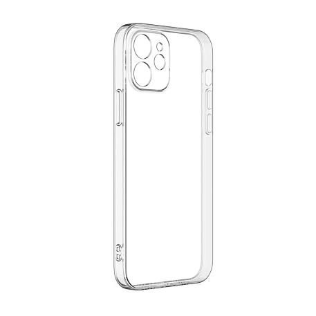 Клип-кейс (накладка) для Apple iPhone 12 силикон, прозрачный - 2
