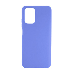 Клип-кейс (накладка) Silicone cover закрытый (без лого) для Xiaomi Redmi Note 10T (5G) / Poco M3 Pro силикон, васильковый