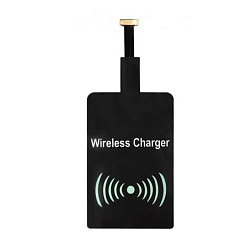 Адаптер беспроводной зарядки CM Micro USB, чёрный
