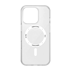Клип-кейс (накладка) Native Union (Re) Clear Case для Apple iPhone 16 Pro Max (Уценка) прозрачный (хорошее состояние, мелкие царапины и потертости)