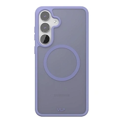 Клип-кейс (накладка) VLP Moon Case Magsafe для Samsung Galaxy S25 FE поликарбонат, термополиуретан, лавандовый