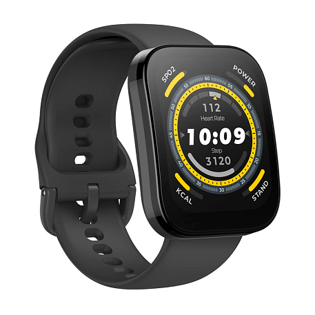 Умные часы Xiaomi Amazfit BIP 5 чёрный (чёрный ремешок) - 3