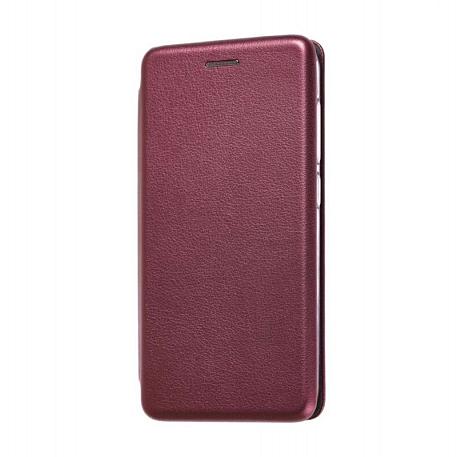 Чехол-книжка для Samsung Galaxy M31 искусственная кожа, бордовый - 2