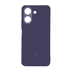 Клип-кейс (накладка) для Xiaomi Redmi 13C / Poco C65 пластик, силикон, фиолетовый