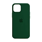Клип-кейс (накладка) для Apple iPhone 13 Pro силикон, тёмно-зелёный