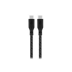 Дата-кабель uBear Trend 140W Type-C to Type-C 2.4 м, чёрный