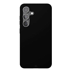 Клип-кейс (накладка) VLP Aster Case Magsafe для Samsung Galaxy S25 силикон, поликарбонат, чёрный