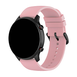 Спортивный ремешок Classic для Samsung Watch 22mm силикон розовый