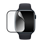 Защитное стекло 3D Premium для Apple Watch 44mm, черная рамка