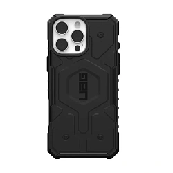 Клип-кейс (накладка) UAG Pathfinder Magsafe для Apple iPhone 16 Pro Max (Уценка) чёрный (отличное состояние, повреждена упаковка)
