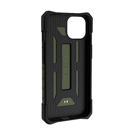 Клип-кейс (накладка) UAG Pathfinder для Apple iPhone 14 поликарбонат, оливковый - 4