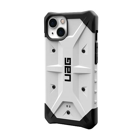 Клип-кейс (накладка) UAG Pathfinder для Apple iPhone 13 поликарбонат, белый - 2