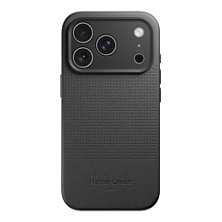 Клип-кейс (накладка) Native Union Active Case для Apple iPhone 17 Pro полиуретан, поликарбонат, чёрный