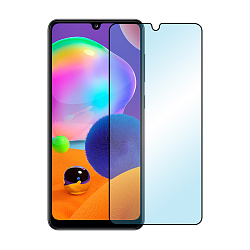 Защитное стекло 3D Premium для Samsung Galaxy A31 / A32 / A33 / A22 / M32 / M22, черная рамка