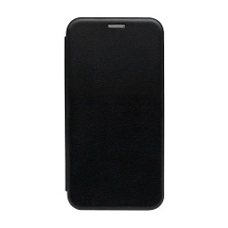 Чехол-книжка для Samsung Galaxy A03s искусственная кожа, чёрный