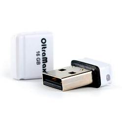 USB-флешка OltraMax 50 16 ГБ, белый