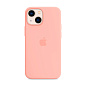 Клип-кейс (накладка) Silicone Case для Apple iPhone 13 силикон, персиковый