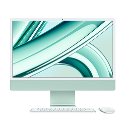Моноблок Apple iMac 24" M3 (10-core GPU) 8 ГБ, 256 ГБ SSD (MQRN3), зелёный