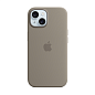 Клип-кейс (накладка) Silicone Case для Apple iPhone 15 силикон, пудровый