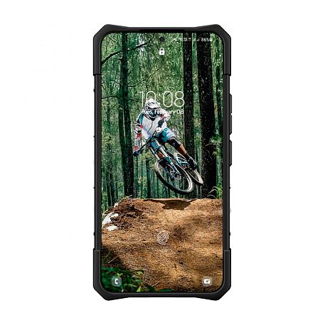 Клип-кейс (накладка) UAG Plasma для Samsung Galaxy S22 поликарбонат, прозрачный - 3