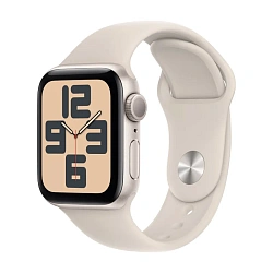 Умные часы Apple Watch SE (2022) 40mm GPS (Уценка) Starlight Aluminium Case Starlight Sport Band S/M