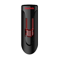 USB-флешка SanDisk Cruzer Glide 128 ГБ (USB 3.0) чёрный