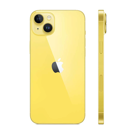 Смартфон Apple iPhone 14 Plus 256 ГБ жёлтый (1sim + eSim) - 3
