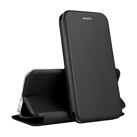 Чехол-книжка для Samsung Galaxy A52 искусственная кожа, чёрный - 3