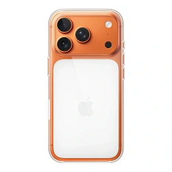Клип-кейс (накладка) Apple Clear Case MagSafe для Apple iPhone 17 Pro поликарбонат, прозрачный