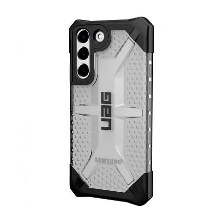 Клип-кейс (накладка) UAG Plasma для Samsung Galaxy S22 поликарбонат, прозрачный - 2