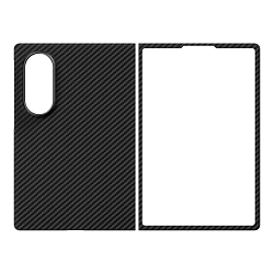 Клип-кейс (накладка) uBear Supreme Mag Case для Samsung Galaxy Z Fold8 (Уценка) чёрно-серый (полоска)