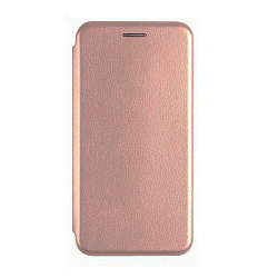 Чехол-книжка для Samsung Galaxy A04s искусственная кожа, розовое золото