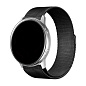 Миланский сетчатый браслет для Samsung Watch 20mm сталь чёрный
