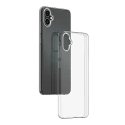 Клип-кейс (накладка) Space для Samsung Galaxy A06 / A07 полиуретан, поликарбонат, прозрачный