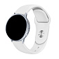 Спортивный ремешок для Samsung Watch 20mm силикон белый