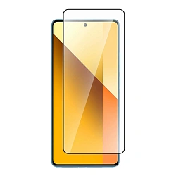 Защитное стекло Borasco Full Glue 2.5D для Xiaomi Redmi Note 13 4G / Note 14 5G / Note 14 4G, черный