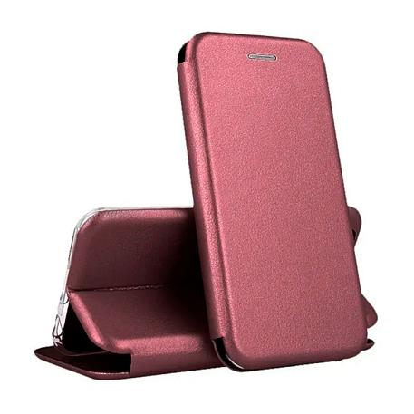 Чехол-книжка для Apple iPhone 6 / 6s искусственная кожа, бордовый - 3