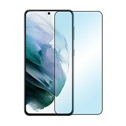 Защитное стекло Mocoll 2.5D для Samsung Galaxy S21, черная рамка