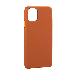 Клип-кейс (накладка) K-DOO Noble Collection для Apple iPhone 12 Mini кожа, коричневый