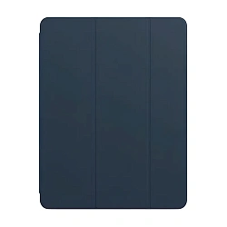Чехол-книжка c отделением под стилус Mosbros Pin Yue для Apple iPad Pro 11" (2024 / 2025)  пластик, силикон, тёмно-синий