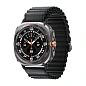 Ремешок Trail для Samsung Galaxy Watch Ultra нейлон чёрный