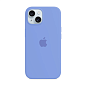 Клип-кейс (накладка) Silicone Case для Apple iPhone 15 силикон, лиловый