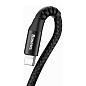 Дата-кабель Baseus Fish Eye Spring Lightning 1 м, чёрный - 2