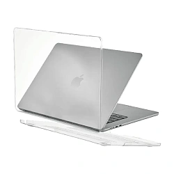 Клип-кейс (накладка) uBear Vision для Apple MacBook Air 13" (2022 - 2025) поликарбонат, силикон, прозрачный