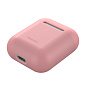 Кобура Baseus Ultrathin Series для Apple AirPods 2018 / 2019 силикон, розовый - 3
