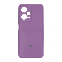 Клип-кейс (накладка) для Xiaomi Redmi Note 12 Pro Plus силикон, лавандовый