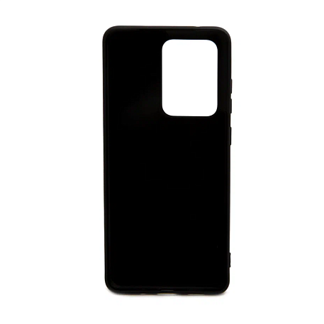 Клип-кейс (накладка) для Samsung Galaxy S20 Ultra силикон, чёрный - 2
