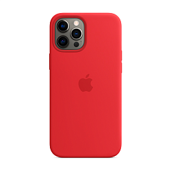 Клип-кейс (накладка) Apple Silicone Case MagSafe для Apple iPhone 13 Pro (Уценка) Red